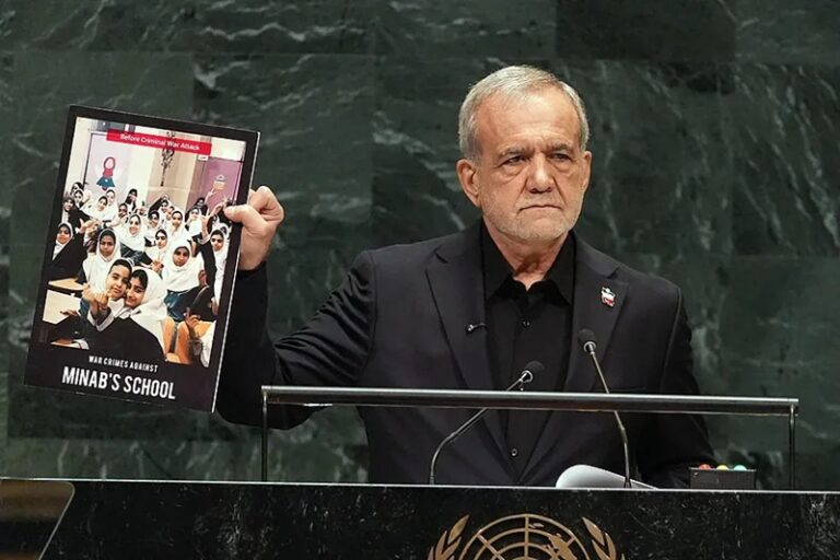 Masoud Pezeshkian acusa de terrorismo a EU ante la ONU