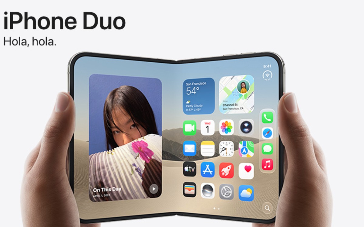 Apple sorprende con el iPhone Duo: su primer plegable costará hasta 77 mil 999 pesos en México