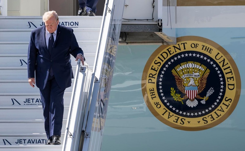Casa Blanca excluye a CNN del Air Force One